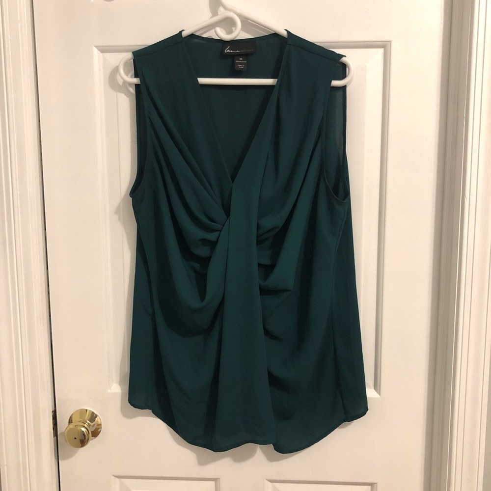 Beautiful Lane Bryant sleeveless blouse